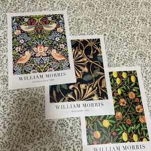 Art - Morris Prints 12x16  (Set of 3)